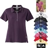 Adidas Womens ClimaLite Interlock Polo
