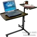 Mobile Laptop Computer Caddie Desk Table