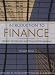 Introduction to Finance: Markets, Investments, and Financial Management