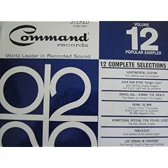Command Records Volume 12 Popular Sampler by Tony Mottola, Dick Van Dyke, Enoch Light, The Ray Charles Singers, and Dick Hyman (Vinyl - 1964)