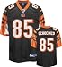 bengal26  - Chad Ochocinco Jersey Reebok Black Replica 85 Cincinnati