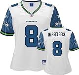 Matt Hasselbeck White Reebok Replica Seattle Seahawks Women's Jersey - X-Large