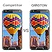 OMOTON [2 Pack] MOTO X Pure Edition Screen Protector - Tempered Glass Screen Protector for Motorola Moto X Pure with [9H Hardness] [Crystal Clear] [Scratch Resist] [No-Bubble]