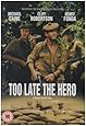 Too Late The Hero [DVD] [1969]