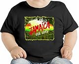 Jamaica One Love オーガニックベビーTシャツ 12 - 18 Months