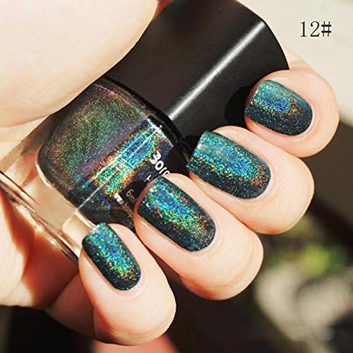PrimeKey 6ml Hologram nail polish Polish Varnish Hologram Effect 12 Color 12#