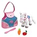 Pucci Pups Pony in Blue Carrier Bag - White
