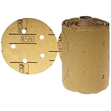 3M Stikit Paper D/F Disc Roll 236U, PSA Attachment, Aluminum Oxide, 5" Diameter, P80 Grit (Roll of 100)