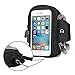 MOREZONE iPhone 7 Running Armband, Sport Armbands Workout Arm Band With Card Key Earphone Holder Phone Case For Walking Gym For iPhone 6 6S Galaxy S7/S6