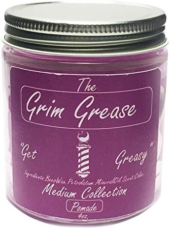 Grim Grease Purple Medium Hair Pomade 4oz