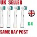 TECHEALTH 8 TOOTHBRUSH REPLACEMENT REFILL HEADS - GENERIC COMPATIBLE WITH ORAL B (VALUE PACK OF 8) COMPATIBLES