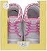 Robeez Girls' Floral Flora Sneaker, Grey, 12-18 Months M US Infant
