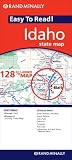 Rand McNally State Map Idaho (Rand McNally Easy to Read!)