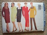 MISSES DRESS, TOP, SKIRT & PANTS SIZES 20-22-24 RATED FAST & EASY BUTTERICK SEWING PATTERN #5117