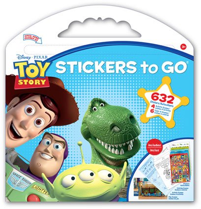 Disney Toy Story Stickers to Go - 632 Stickers 