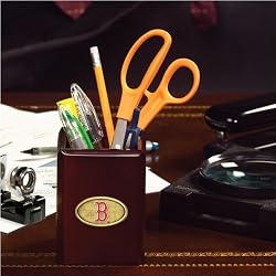Boston Red Sox Team Walnut Pencil Holder MLB Baseball Fan Shop Sports Team Merchandise