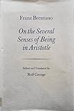 On the several senses of being in Aristotle