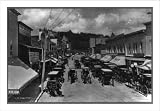 Historic Print (L): Horse-drawn vehicles on Main Street, Mackinac Island, Michigan