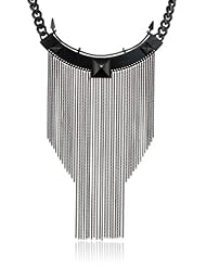 Vince Camuto Matte Black Drama Necklace, 16"