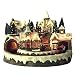 Fiber Optic Village with Train - 12.0"
