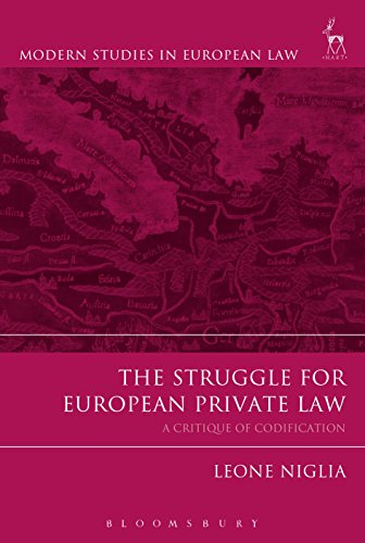 The Struggle for European Private Law: A Critique of Codification (Modern Studies in European Law)