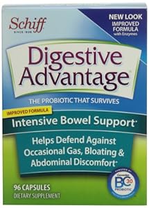 Digestive Advantage Intensive Bowel Support, 96 Counts Capsules