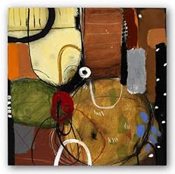 Anaranjado I by Ivan Reyes 36"x36" Art Print Poster