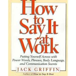 How to say it at work