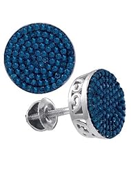 0.51CTW-DIA MICRO-PAVE EARRING