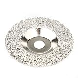 丸ノコアクセサリ ダイヤモンドスライス 鋸刃 金属 切断鋸 100mm*18mm*16mm シルバー