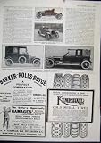 1911 ADVERT KEMPSHAIL CAR TYRES GAMAGE HOLBURN GOLF