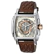 Invicta Men's 5402 S1 Collection Chronograph Brown Leather Strap Watch by Invicta