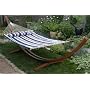 Ewins Antiqua Premium Quilted Hammock - Navy Stripe