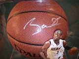 DWAYNE WADE SIGNED AUTOGRAPHED BASKETBALL MIAMI HEAT COA