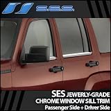 2005-2012 Jeep Liberty Chrome Window Sill Trim 
