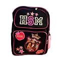 Disney's High School Musical Backpack Pink & Black Back Pack; Kids School Bag Travel Bag; Great Gift for Girls