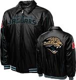 Jacksonville Jaguars Faux Leather Full-Zip Varsity Jacket