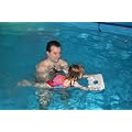 Schwimmg�rtel Kinder mit Sicherheitsverschlu� 60cm L�nge, verstellbarem Gurtband und abnehmbaren Plastazote-Schwimmern. Geeignet f�r Schwimmtraining. Nur so viel Hilfe wie n�tig!