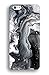 iPhone 5S Case, CaseCarnival Black Metallic Marble Print iPhone 5 Case