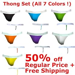 Groovin' Thong Set (All 7 Colors)