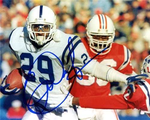 Eric Dickerson Autographed/Hand Signed Indianapolis Colts 8x10 Photo