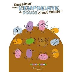 Dessiner avec l'empreinte du pouce, c'est facile
