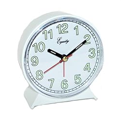 Equity by La Crosse 14076 Analog Quartz Alarm Clock