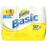Basic Paper Towels 6 Select-A-Size Big Rolls