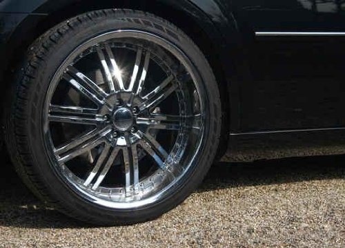 22 Inch Chrome Split Rim Custom Car Wheel - 24"W x 17"H - Peel and Stick Wall Decal by Wallmonkeys 22 Inch Chrome Split Rim Custom Car Wheel - 24"W x 17"H - Peel and Stick Wall Decal by Wallmonkeys
