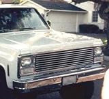 Chevy Blazer/Pickup GMC Jimmy/Suburban Tube Grille/Grill, Round, 77-80, Flat Face w/ Factory Bracket