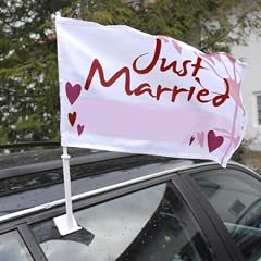 Autoflagge "Hochzeit"