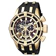 Invicta Men's 0198 Reserve Collection Bolt Chronograph Black Polyurethane Watch