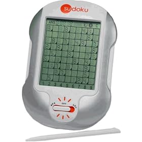 Electronic Hand Held Touch Screen Sudoku Game by Sodoku Puzzle