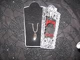 Fangs Scarecrow Solid Sterling Silver Necklace